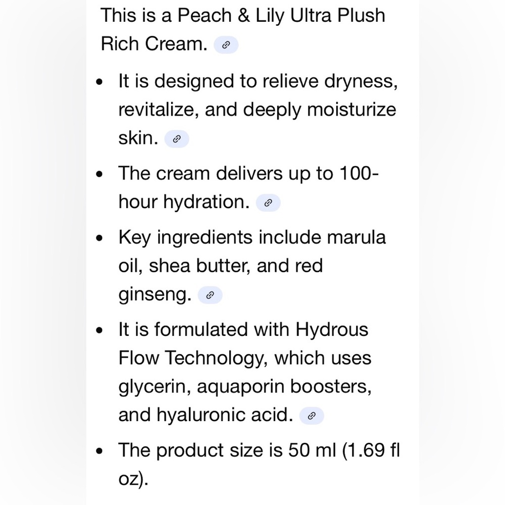 Peach & Lily Ultra Plush Rich Cream | BRAND NEW IN BOX | Full-Size - Picture 3 of 7